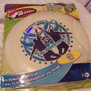 Wham-o Frisbee Ultimate Frisbee with Carry Clip New in package
